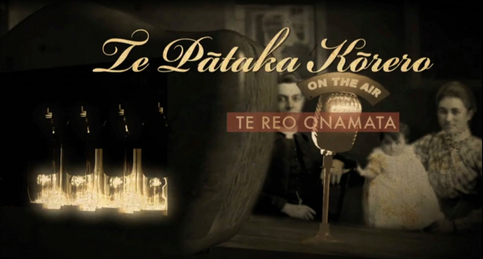 Te Pātaka Kōrero title still